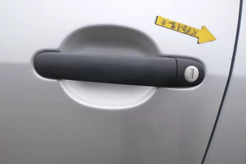 Fabia 6Y Kombi + Limousine Tür vorne links Fahrertür grau LF7T silber ohneAnba (167708)