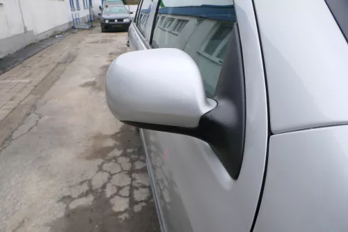 Skoda Fabia 6Y elektrisch Spiegel Außenspiegel rechts mit Glas grau silber LF7T (167712)