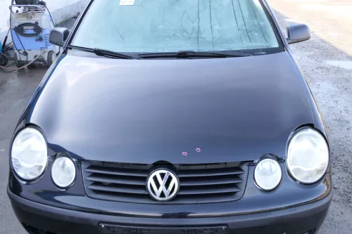 VW Polo 9N Motorhaube Klappe Haube vorne schwarz L041 bis ca. Bj. 2004