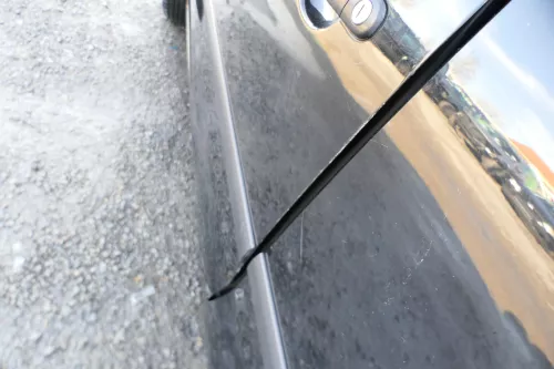 VW Polo 9N 9N3 Tür vorne links Fahrertür 2/3-Türer schwarz L041 ohneAnbautei (167757)