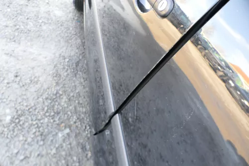 VW Polo 9N 9N3 Tür vorne links Fahrertür 2/3-Türer schwarz L041 ohneAnbautei (167757)