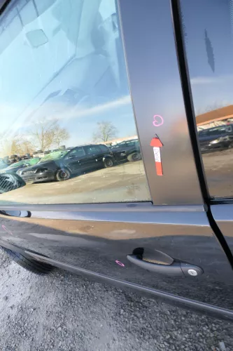 VW Polo 9N 9N3 Tür vorne links Fahrertür 2/3-Türer schwarz L041 ohneAnbautei (167757)