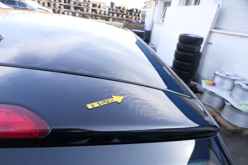 VW Polo 9N3 9N Heckklappe Kofferraumklappe Klappe schwarz L041 - Scheibe ohne (167760)