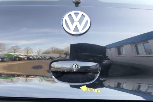 VW Polo 9N3 9N Heckklappe Kofferraumklappe Klappe schwarz L041 - Scheibe ohne (167760)