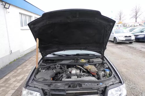 Audi A6 4B Motorhaube Klappe vorn (bis ca. Ende 2001) blau lila LZ4V (167790)