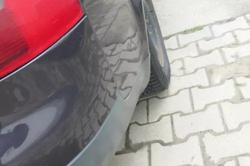 Audi A6 4B Kombi Avant Stoßstange hinten Heckstoßstange blau lila LZ4V - PDC (167796)