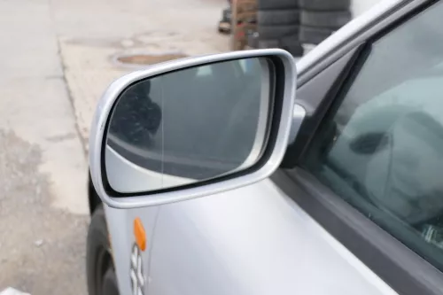 VW Passat 3B 3BG elektrischer Spiegel Außenspiegel links mit Glas Silber LB7Z md (167825)