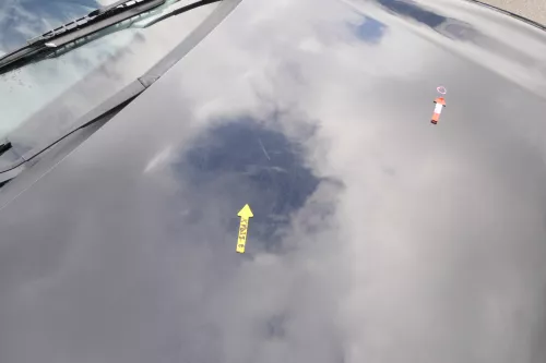 VW Lupo Motorhaube Klappe Frontklappe Haube vorne schwarz L041 uni (167835)