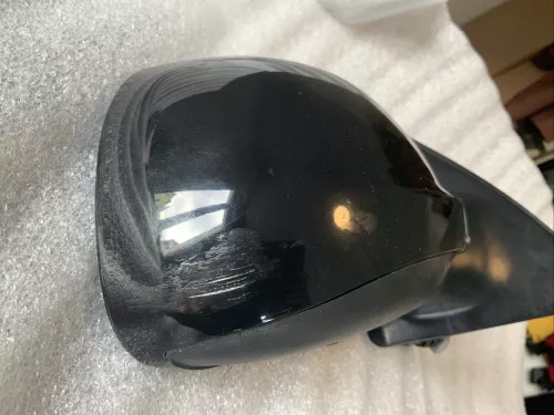 VW Lupo Arosa manueller Spiegel Außenspiegel rechts schwarz L041 (167840)