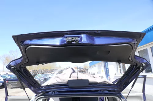 VW Polo 6N Heckklappe Klappe hinten Kofferraumklappe mit Scheibe blau LB5N (167853)