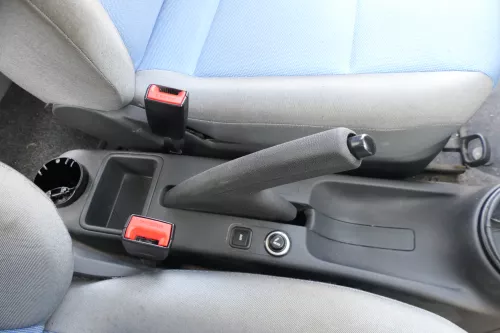 Skoda Fabia 5J Handbremse Feststellbremse schwarz