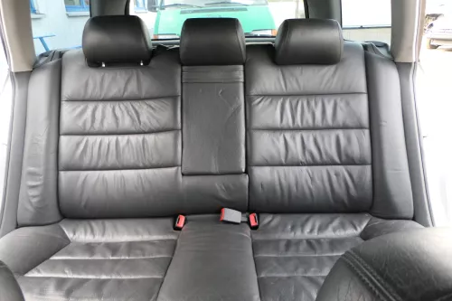 A6 4B Kombi Avant Rückbank Rücksitzbank Sitz Rücksitz Buffalino schwarz Leder (167919)