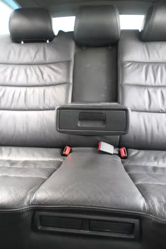 A6 4B Kombi Avant Rückbank Rücksitzbank Sitz Rücksitz Buffalino schwarz Leder (167919)