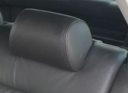 Audi A4 B5 A6 4B Kopfstütze hinten rechts oder links Leder schwarz Buffalino