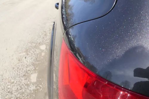 Audi Q7 4L Heckklappe hinten Kofferraumklappe mit Scheibe lavagrau grau LZ7L (167959)