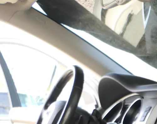 Q7 4L A-Säulen Verkleidung vorne links oben Abdeckung lichtgrau grau