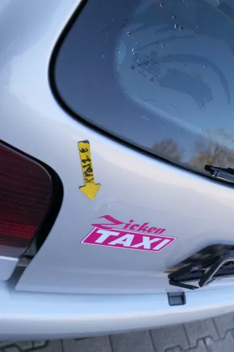 VW Polo 6N Heckklappe Klappe hinten Kofferraumklappe mit Scheibe silber LB7Z sa (168283)