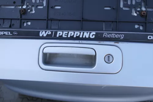 VW Polo 6N Heckklappe Klappe hinten Kofferraumklappe mit Scheibe silber LB7Z sa (168283)