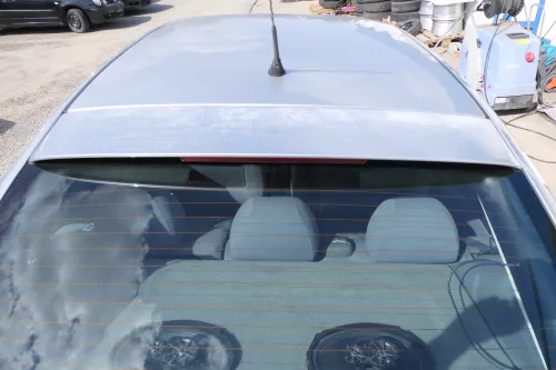 Seat Leon 1M Heckklappe Klappe hinten Kofferraumklappe grau silber LS7N Spoiler (168289)