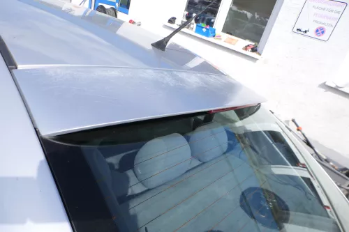 Seat Leon 1M Heckklappe Klappe hinten Kofferraumklappe grau silber LS7N Spoiler (168289)