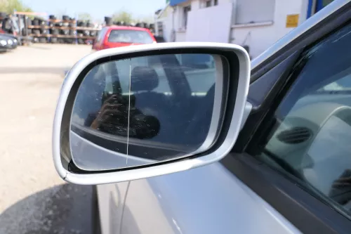 VW Passat 3B 3BG elektrischer Spiegel Außenspiegel links mit Glas Silber LB7Z md (168388)