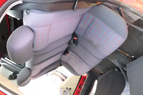 Polo 6N 6N2 Sitz Sitze hinten Rückbank Rücksitzbank Sitzfläche teilbar Kopfstütz (168402)