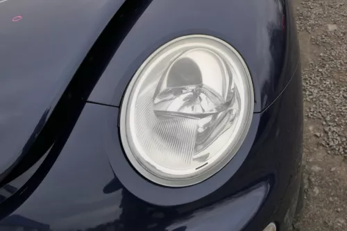 VW New Beetle 9C Stoßstange vorne Stoßfänger vorn blau lila LG5T (168408)