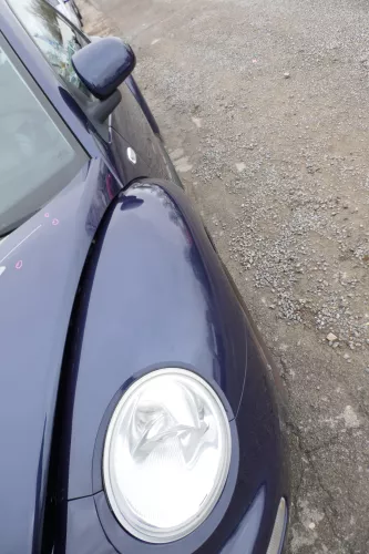 VW New Beetle 9C Kotflügel vorne links blau lila LG5T 1C0821103H (168411)