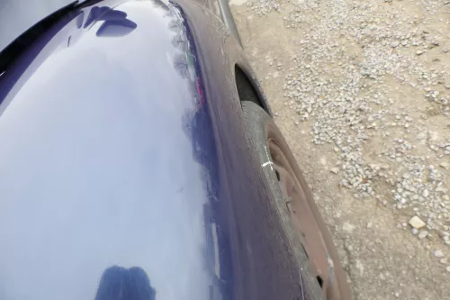 VW New Beetle 9C Kotflügel vorne links blau lila LG5T 1C0821103H (168411)