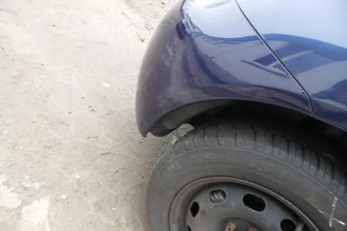 VW New Beetle 9C Stoßstange hinten Stoßfänger blau lila LG5T Heckstoßfänger (168416)