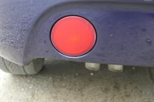 VW New Beetle 9C Stoßstange hinten Stoßfänger blau lila LG5T Heckstoßfänger (168416)