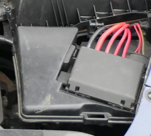 VW Beetle 9C Sicherungskasten Sicherungsdose Abdeckung Batterie Sicherung 5
