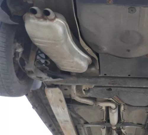 New Beetle Auspuff Endschalldämpfer hinten 2,0 AQY AEG APK AZG Mittelschalldämpf