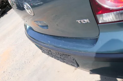 VW Polo 9N 9N3 Stoßstange Heckstoßstange hinten blau grün LA6L (168496)