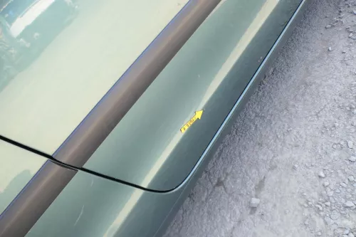 Polo 9N 9N3 Tür vorne rechts Beifahrertür 2/3-Türer grün LA6L ohneAnbauteile (168499)