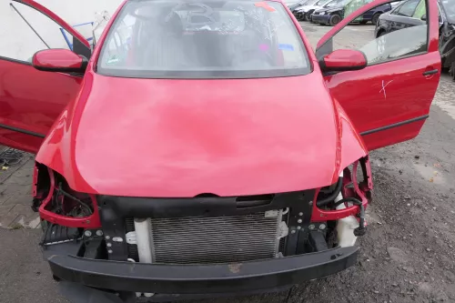 VW Fox 5Z Motorhaube Klappe vorn vorne rot LY3D Haube