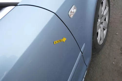 A4 8H 8E B6 B7 Cabrio Tür vorne rechts Beifahrertür blau LY5S -ohne Anbauteile (168580)