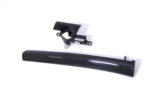 A4 8H Cabrio vorne Dekor Leisten Abdeckung um Lichtschalter soul schwarz (168667)