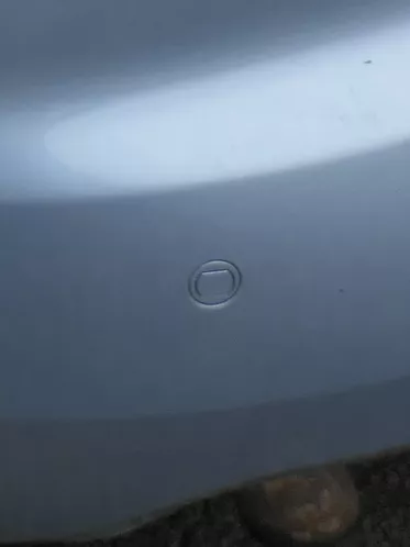 1x A4 8E 8H Einparkhilfe PDC Sensor 4B0919275A Parksensor hinten AUßEN blau LY5S