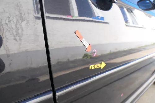 VW Golf 4 Tür vorne rechts Beifahrertür 2/3-Türer schwarz LC9Z ohnAnbauteile (168816)