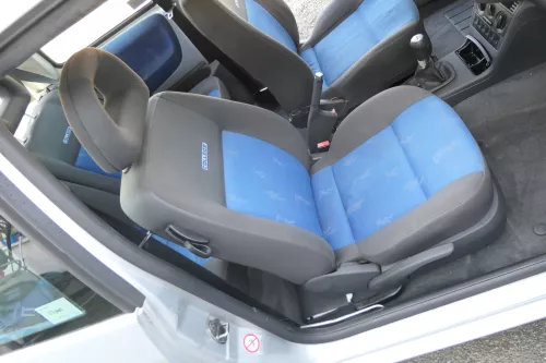 Arosa Lupo Sitz vorne rechts Beifahrersitz Höhenverstellung schwarz College blau (168838)