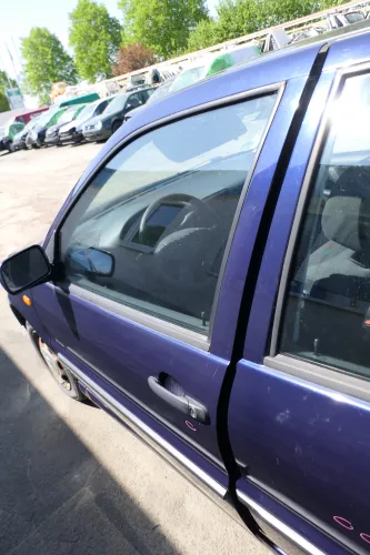 VW Polo 6N 6N2 Tür vorne links Fahrertür 4/5-Türer blau LB5N ohneAnbauteile (168855)