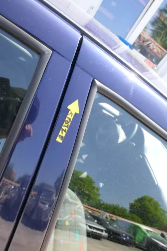 VW Polo 6N 6N2 Tür vorne rechts Beifahrertür 4/5-Türer blau LB5N ohneAnbauteile (168857)