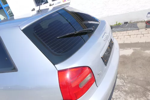 Audi A3 8L bis cBj. ca1999 Heckklappe Kofferraumklappe Klappe hinten LY7M silber (168892)