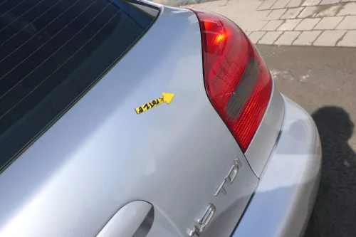 Audi A3 8L bis cBj. ca1999 Heckklappe Kofferraumklappe Klappe hinten LY7M silber (168892)