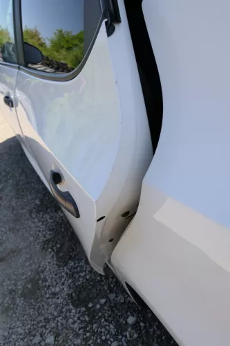 Seat Ibiza 6J Tür hinten links weiß LB9A 4/5-Türer - ohne Anbauteile (168951)