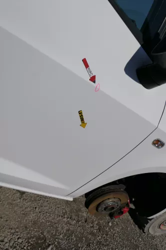 Ibiza 6J Tür vorne rechts Beifahrertür weiß LB9A 4/5-Türer - ohne Anbauteile (168953)