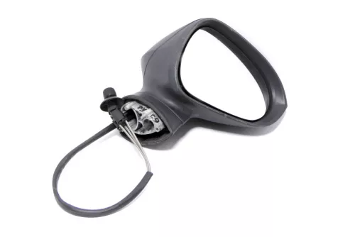 Seat Ibiza 6J mechanisch manuller Spiegel Außenspiegel rechts schwarz (168958)