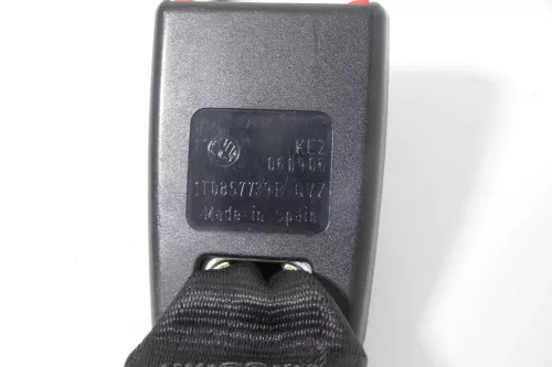 1x VW Touran 1T 1T3 Gurtschloß Schloß Gurt 1T0857739B QVZ hinten (169023)