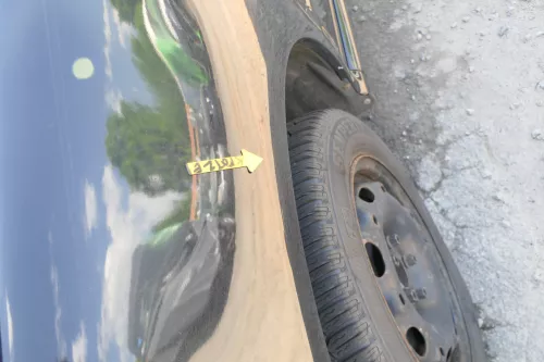 Skoda Fabia 6Y Kotflügel vorne link schwarz LF9R auch Kombi (169088)